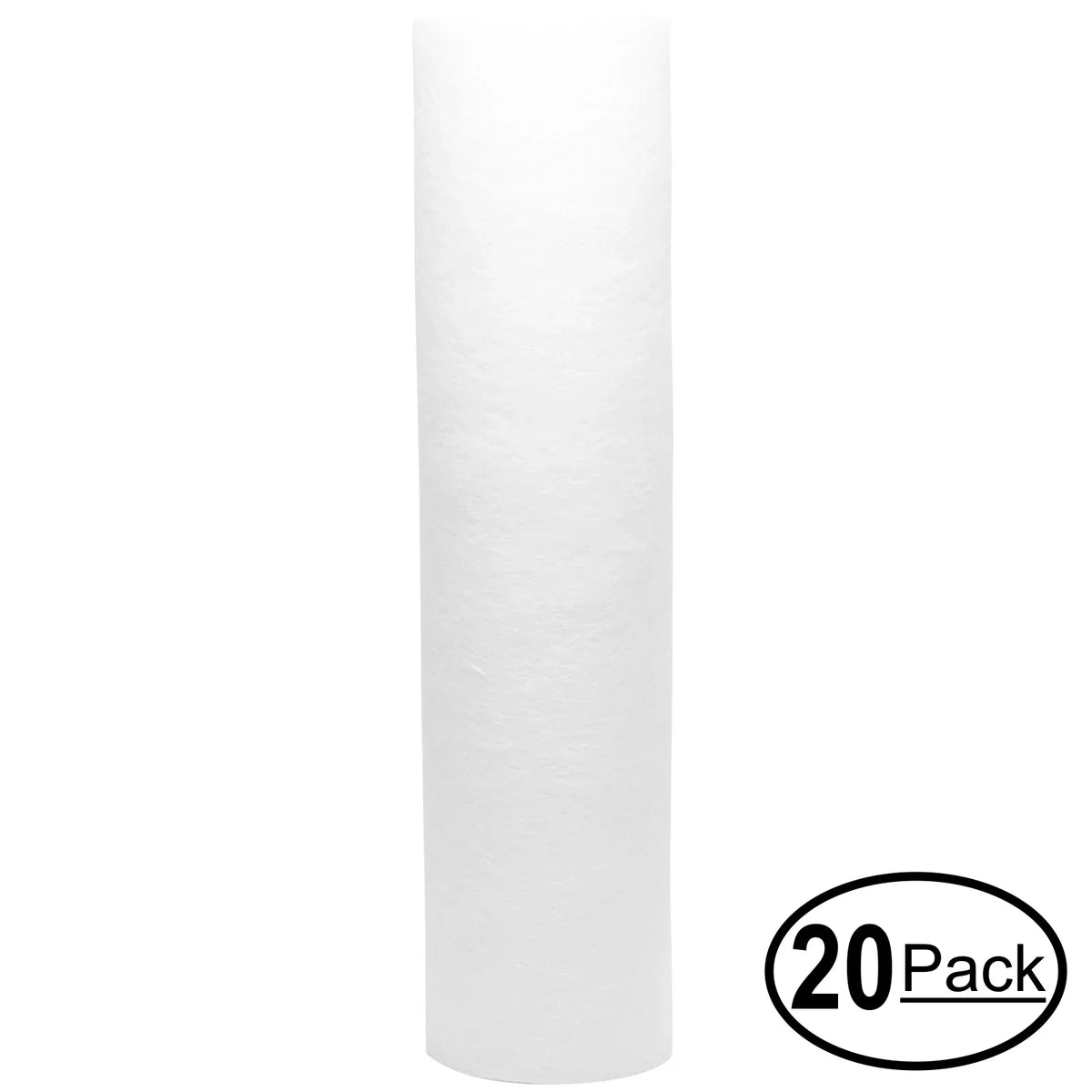 100 USRO4-100-QC-38-USA Replacement Reverse Cartridge Distributors System Universal H2o - Filter Polypropylene for Distributors GPD 20-Pack 10-inch H2O 5-Micron for Sediment Osmosis