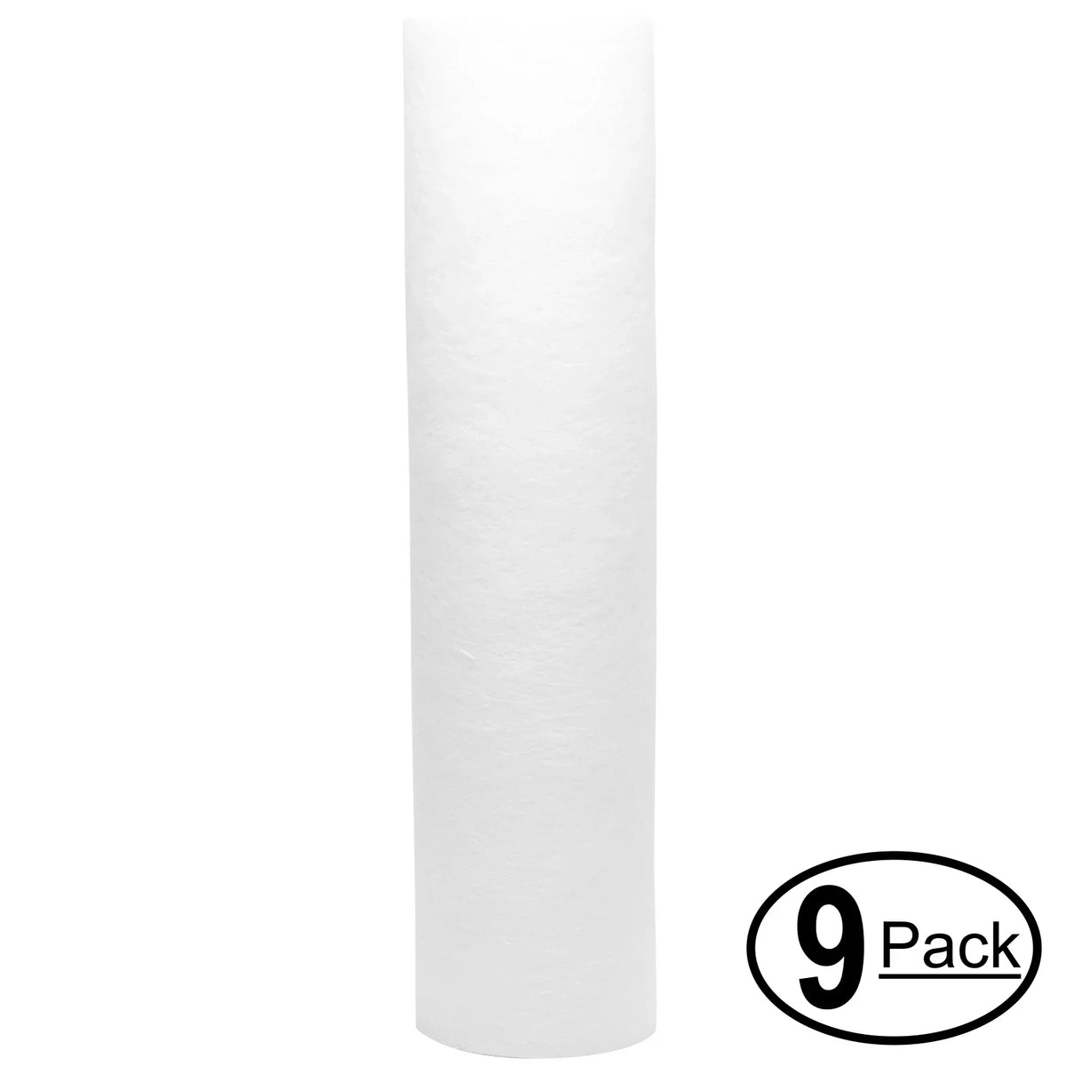 10-inch 101084 Replacement Pure DI Filter 9-Pack Reverse Denali for Mineral - Cartridge Osmosis - Alkaline for MaxWater Brand Stages System Sediment MaxWater 50GPD 5-Micron 9 Universal - Polypropylene