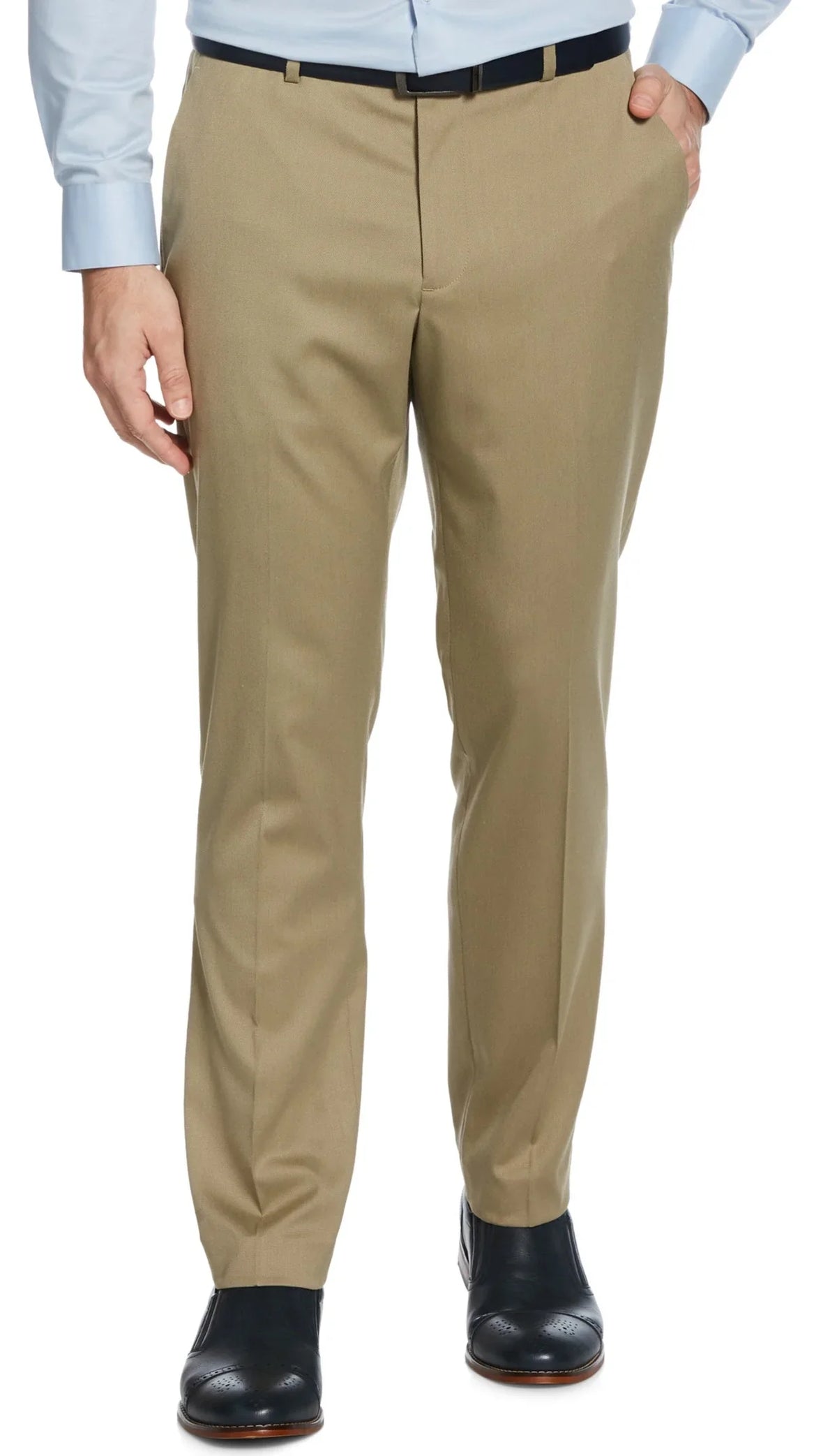 Dress 36W 34L Ellis Perry Mens Pants No-Iron Slim Chinchilla Portfolio x Fit