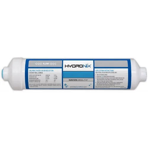 Carbon Filter Of Coconut Inline ICF-10Q Hydronix Package 6
