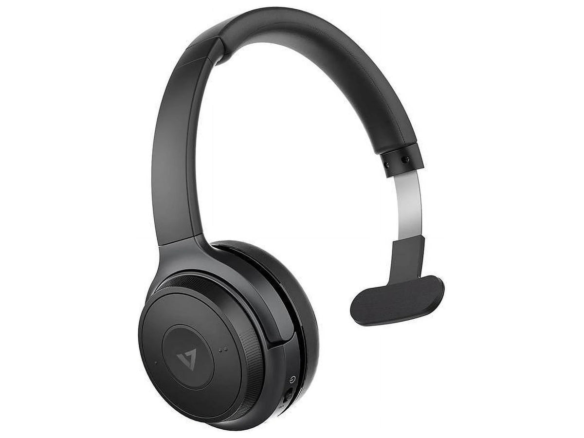 Gray/Black Headset Ear V7 On Mono (HB605M) Wireless