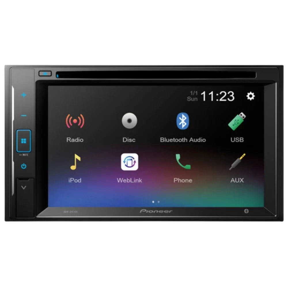 Car Camera, and Kit - w/OEM Kit DVD Radio KIT2128 for Double Stereo - with Dash Din Bluetooth 2007 Touchscreen / Installation Bundle Chrysler Backup Pioneer DVD Nav Multimedia Aspen