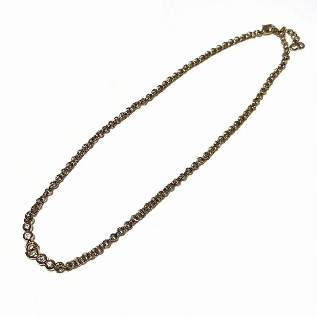 Christian original (Good) necklace Dior Pre-Owned accessory JAL women exclusive for Dior design