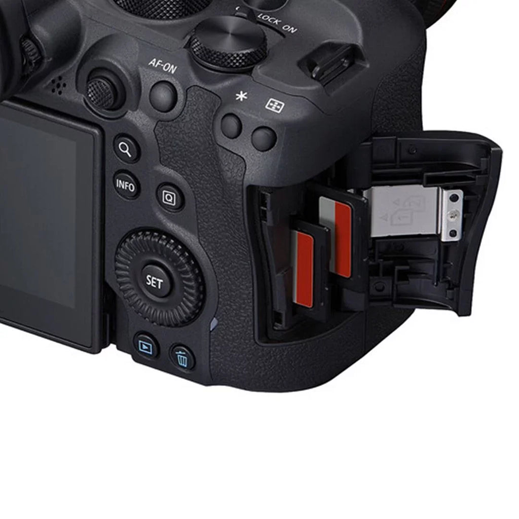SanDisk Camera Canon 24-105mm Case Mark Flash LED 128GB + Pack + ZeeTech Mirrorless II + + EOS Accessory Lens RF Card Memory 2 R6 with