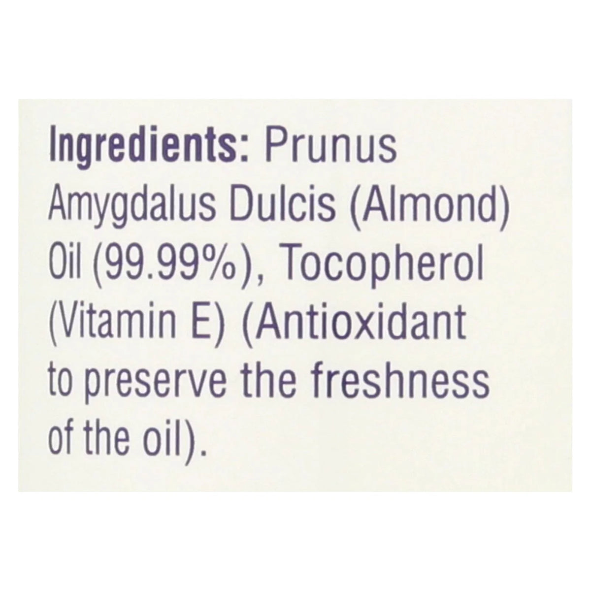 '- fl oz Heritage Products Oil Almond Sweet 8