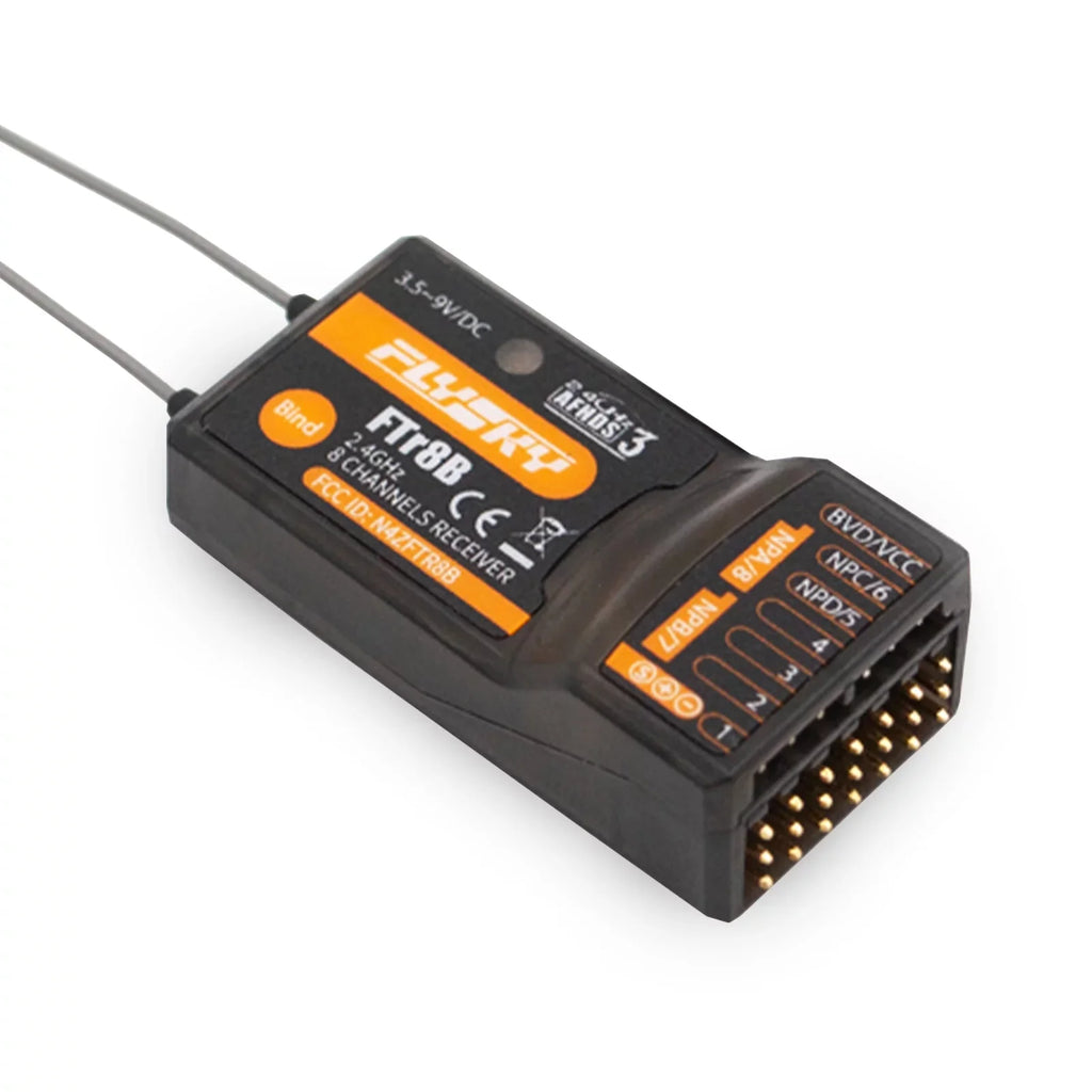 RC AFHDS3 Engineering Glider FTr8B Vehicle with NB4 for Wing Transmitters 8CH PL18 Output Compatible Airplane PWMPPMi.BUSS.BUS Fixed Helicopter 2.4GHz RF Receiver Dual Drone Modules