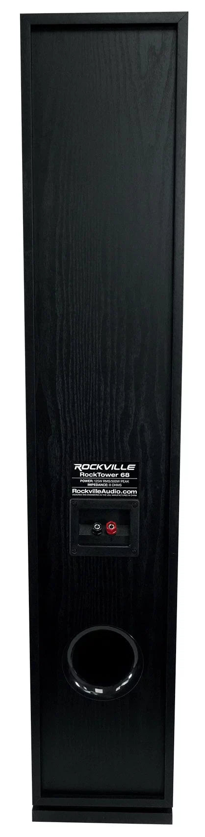 2000w Rockville Mixer+(2) Speakers 5 Receiver Black Bluetooth Home Tower SINGMIX