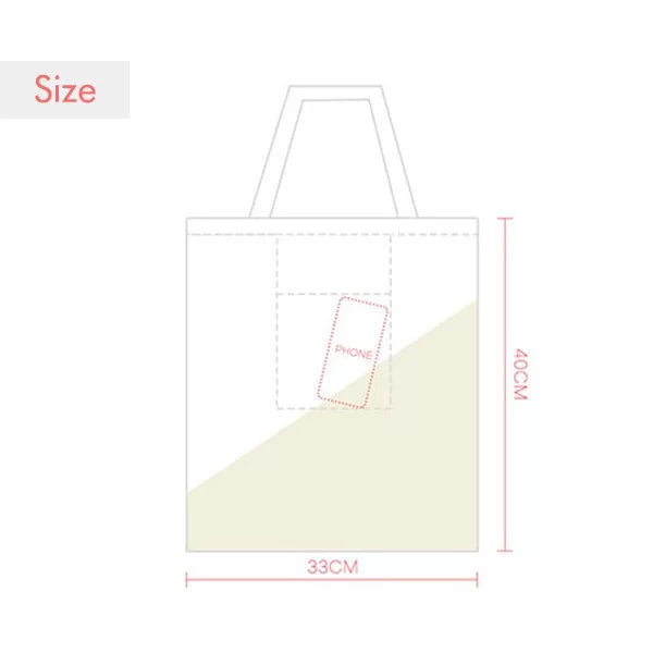 Handbag Handwriting Satchel Canvas JENNIFER Bag Tote English Name Casual Special Shopping