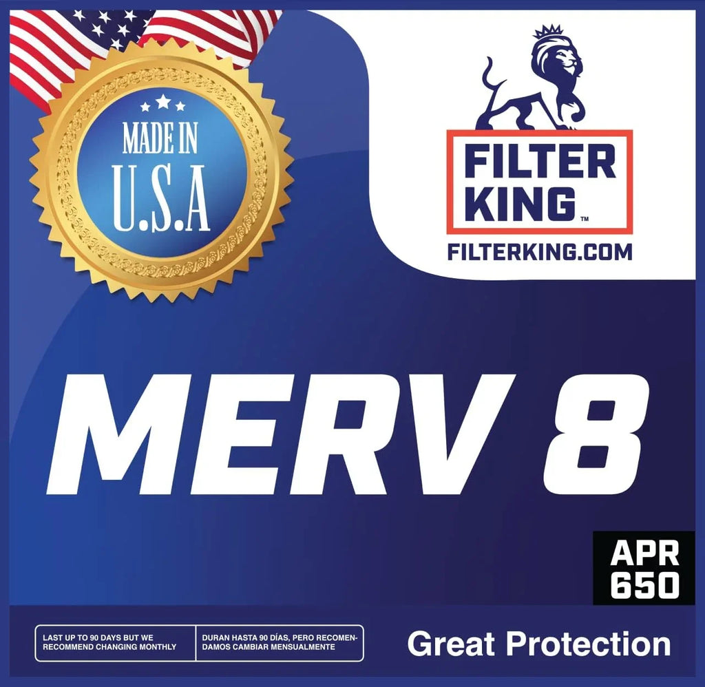 MERV | Filter Filters 12x63.5x1 MADE A/C Size: Actual | IN 8 HVAC | Furnace Filter Pleated | 63.5 12 x 4-PACK King Air x USA .75"
