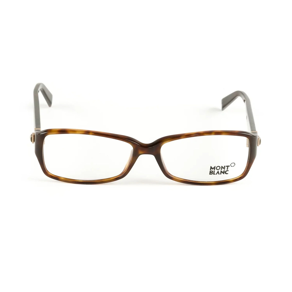 BROWN Acetate Rimless Frames 56 MB0394 MontBlanc Women's