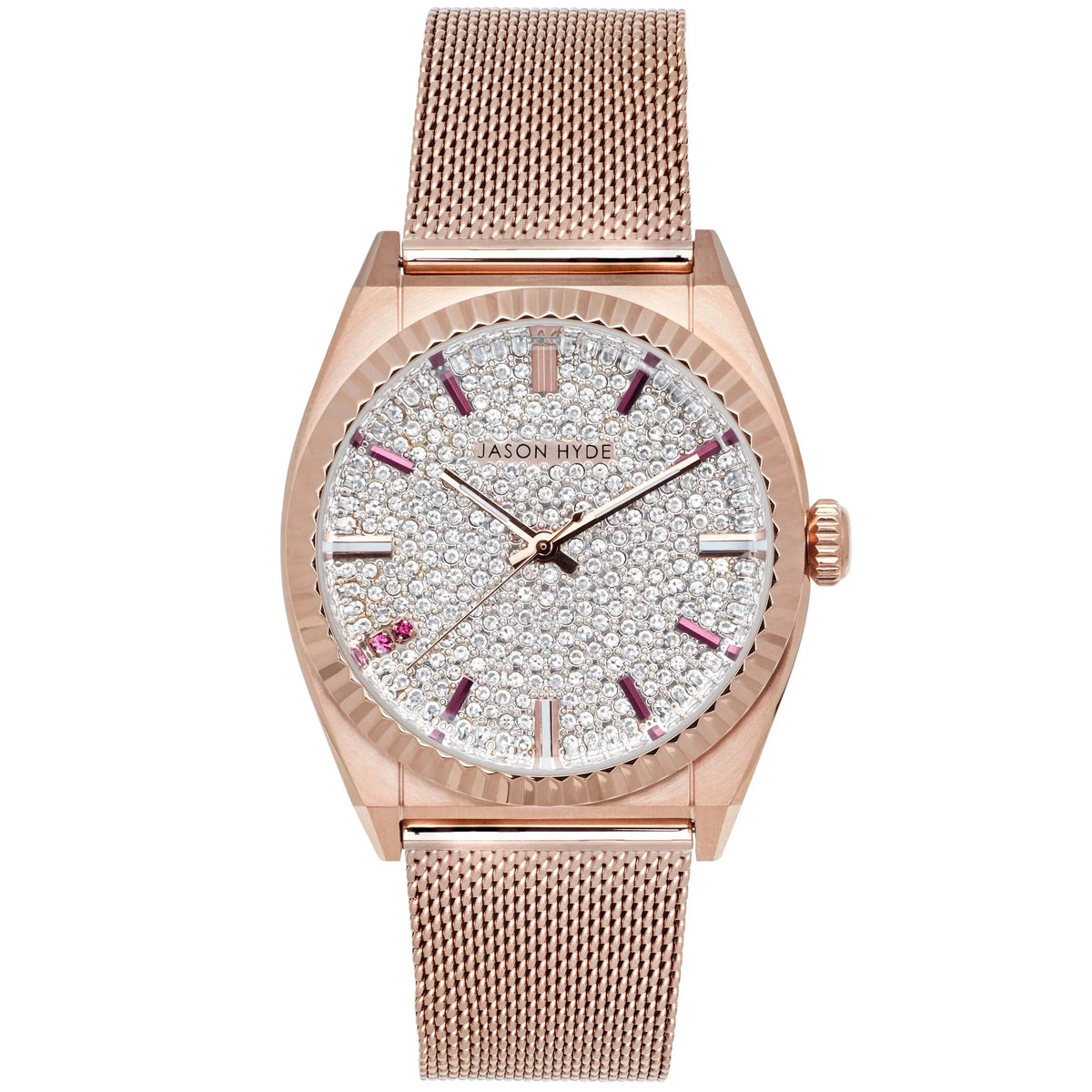 Ruby-Eight Pink Gold Rose Hyde Jason