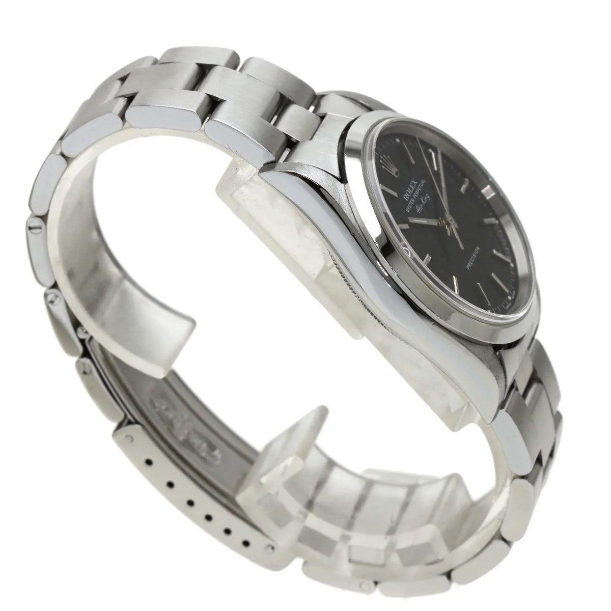 Steel ROLEX Pre-Owned Rolex (Good) Air Watch King Men's 14000M Stainless SS