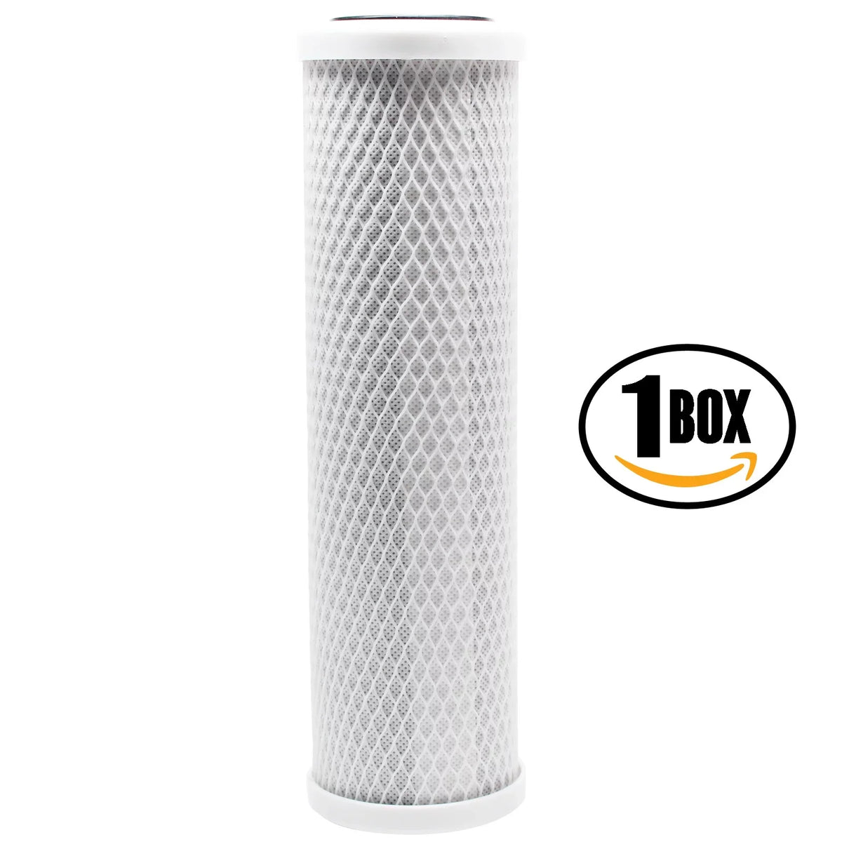 '- Universal FILTER Denali AMPAC for Filter Pure AP-CT20W 10 Block DUAL USA Carbon inch COUNTER Box Filter of USA - Replacement Activated WATER AMPAC Brand TOP for