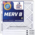MADE 23 x IN Pleated 8 King Filters | | MERV Size: USA Air HVAC Filter 4-PACK .75" Filter x A/C 10x23x1 | 10 Actual Furnace |
