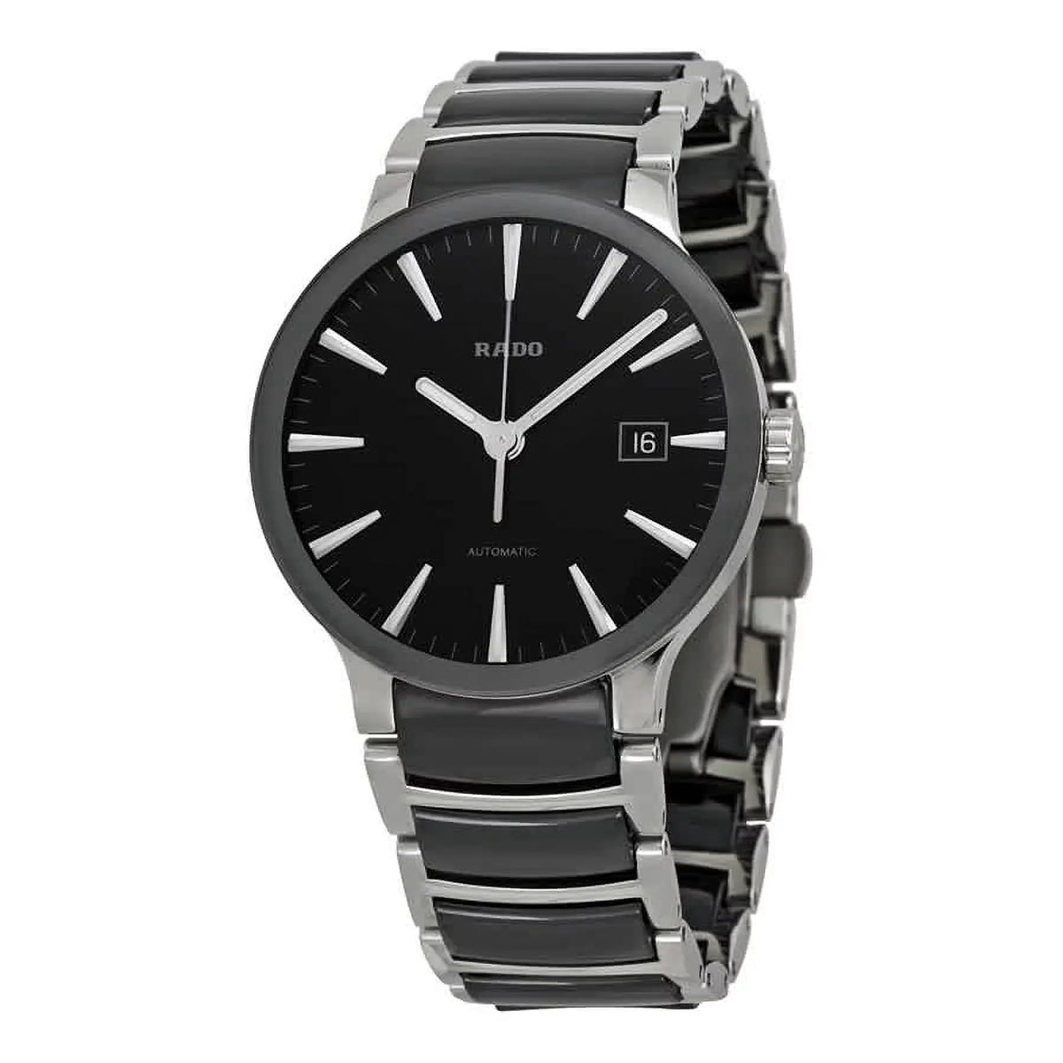 Black Dial R30941152 Centrix Watch Rado Men's