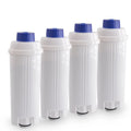 Purify Compatible Water Accessory, 4Pcs Element Coffee Delonghi Anself Filter with C002, Cartridge Filter DSL Replacement Machine