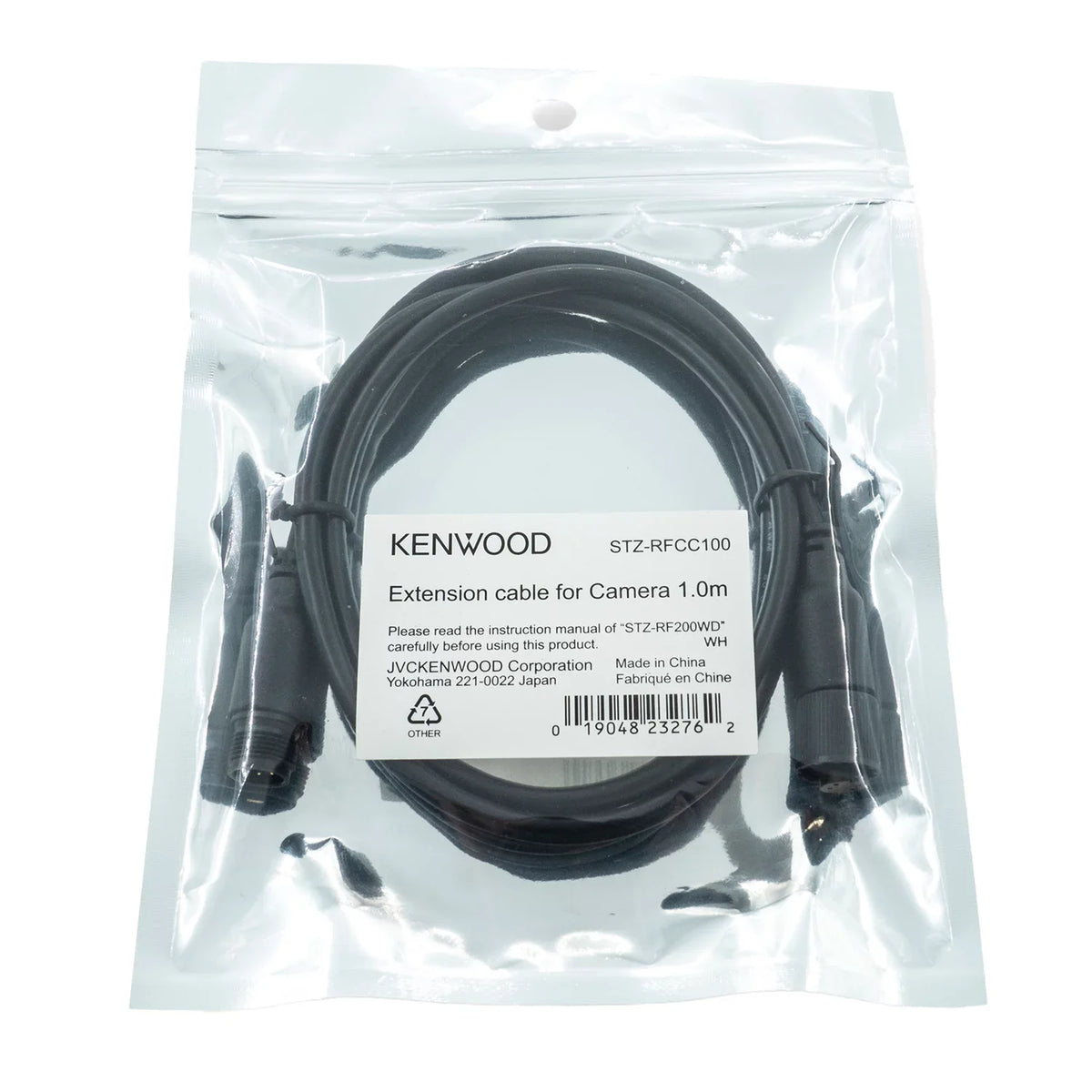 (3.2 Action STZ-RFCC100 Cable Camera Front-and-Rear Motorsports Extension KENWOOD Ft.) for STZ-RF200WD System KENWOOD Camera