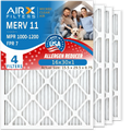 Air MPR Furnace FPR Conditioner FILTERS to HVAC AIRX MPR Pleated 4 by CLEAN Comparable USA Filters WICKED Filter Pack 1000, Electrostatic 1200 Premium AIR. 7 16x30x1 11 & Filter MERV Made 16x30x1 Air
