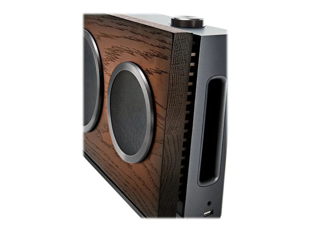 Home House High-Definition Certified Solid 220 Hi-Fi Watt Woofers, Stereo Premium 2 1 System, Regal High-Output Foundation Tweeters, 3.5 FSC Oak Baffle, Power, x EM-DA002-RG Audio One Marley, of