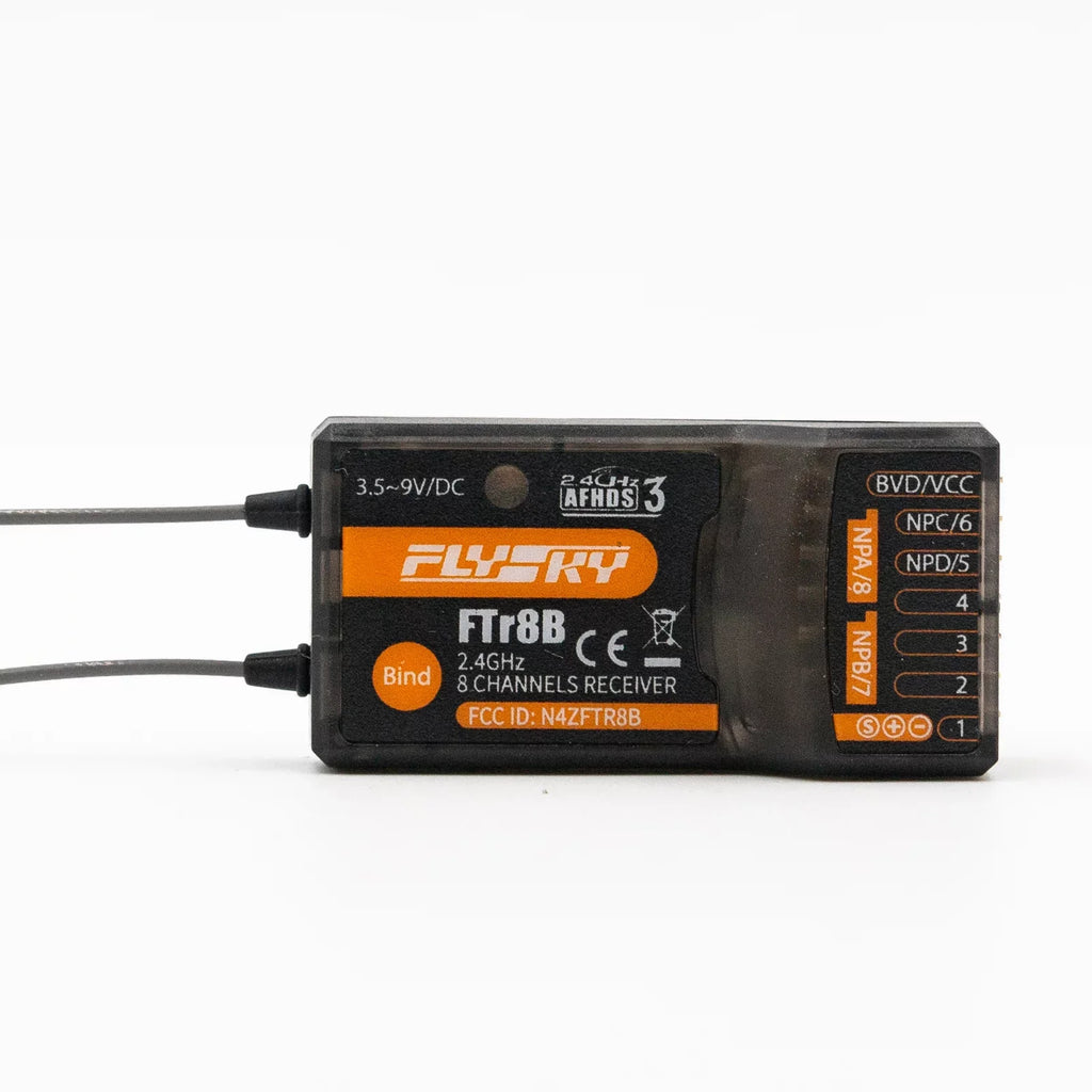 2.4GHz RF for Compatible Output Wing Helicopter Dual Airplane PWMPPMi.BUSS.BUS Drone Modules Receiver PL18 with Engineering RC AFHDS3 Vehicle Transmitters FTr8B 8CH NB4 OWSOO Fixed Glider