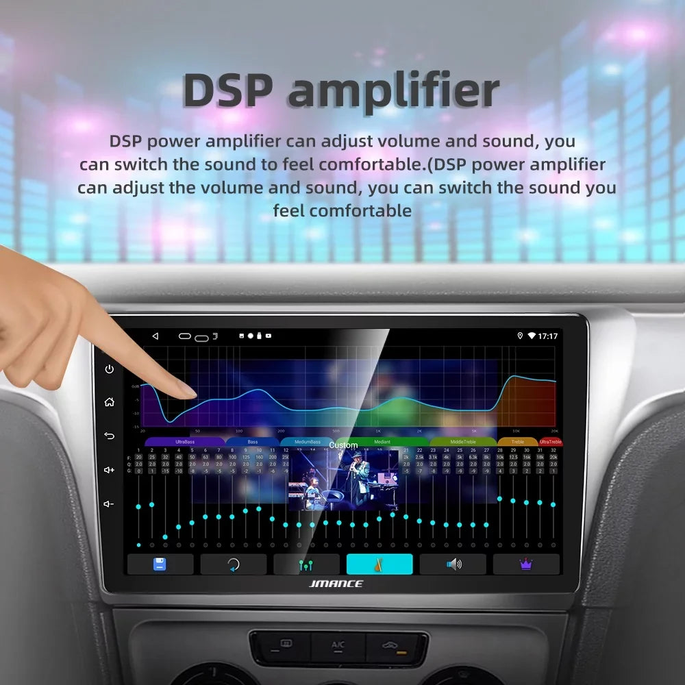Stereo GPS Nav 2010-2017 Patriot Player 2+32GB JMANCE 10 for Car Android Sat 10.1" Jeep Compass Radio