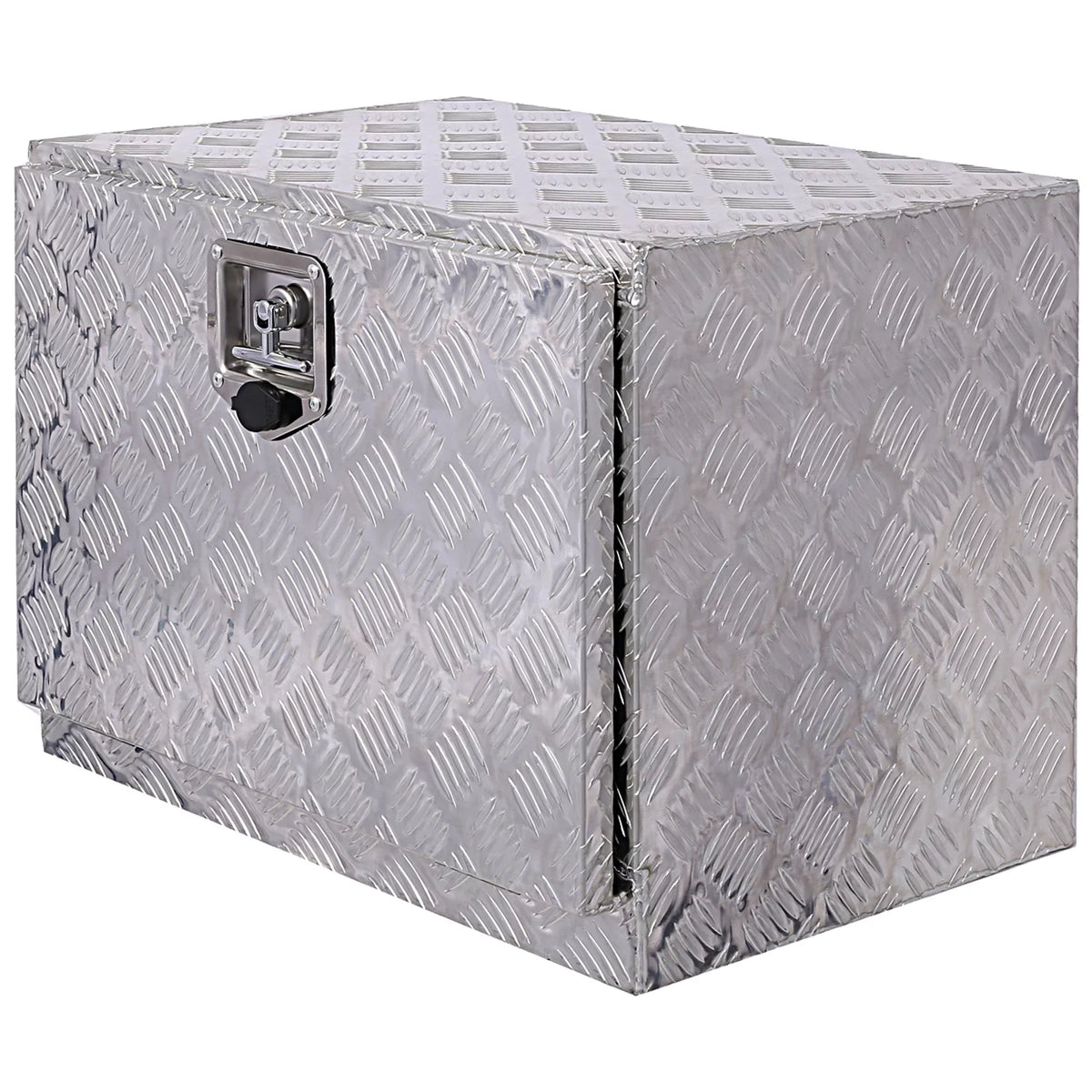 Silver Organizer, Box, JBLCC Underbody 24" Bed w/ Box, Truck Tool Tool Box Tool Outdoor Lock RV Trailer Aluminum Pickup Keys, Storage Storage Box,