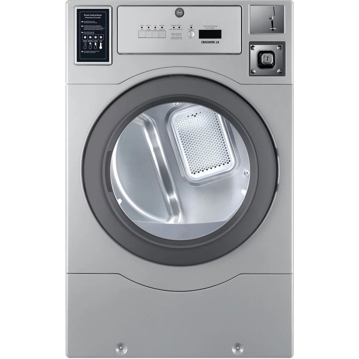 Dryer Controls Crossover Top Electric with Coin-Operated 2.0 Crossover