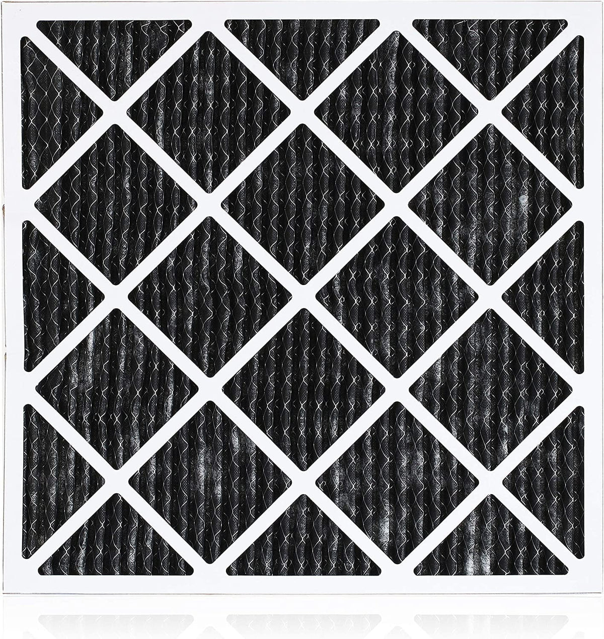 Activated HVAC Furnace 25x25x1 8 Filters Odor (4-Pack) Air MERV Filterbuy with Carbon AC Eliminator Pleated