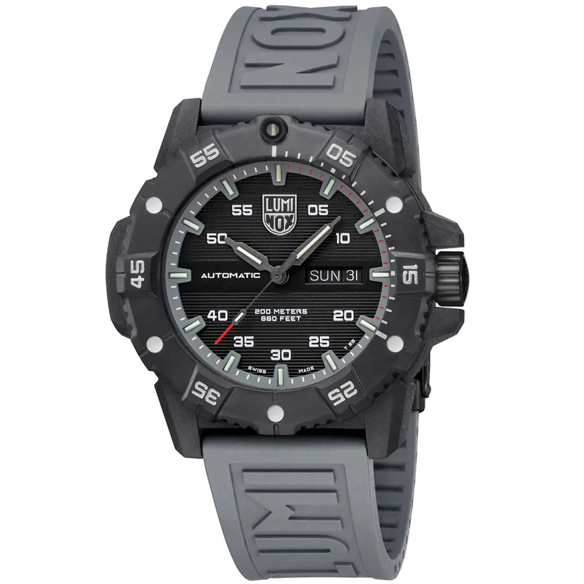 Men's Strap Master Rubber Grey Watch XS.3862 Carbon Seal