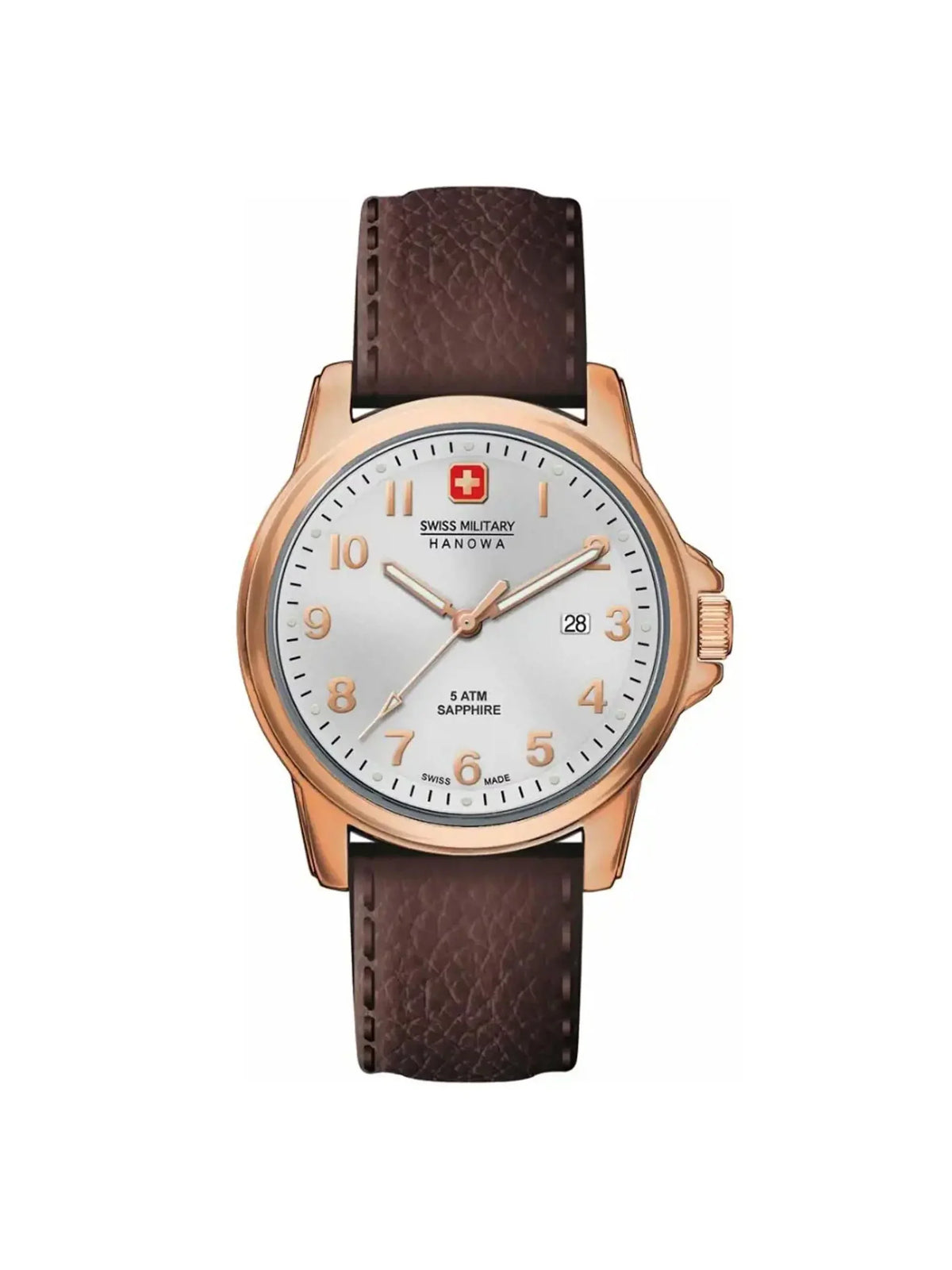 06-4141.2.09.001 Dial Military Soldier Steel Swiss Prime Silver Hanowa Watch Men