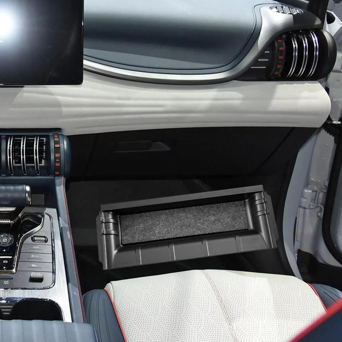 Storage Seat Tray under /Tray 3 Organizer Storage /Underseat Storage Box/ for Hidden Hidden Plus Seat Yuan Tray Hidden 1Piece Atto under Box/ Tray/ Replaces